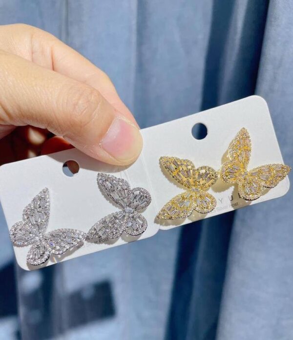 Butterfly earrings - Image 3